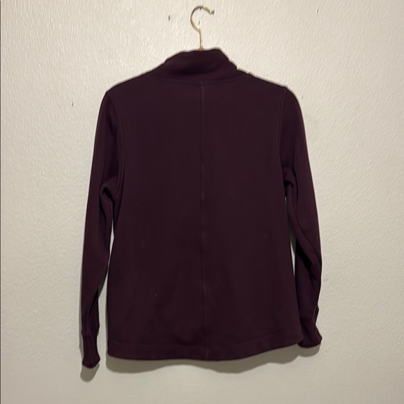 Athleta Cozy Karma Twist Neck Sweatshirt | Spiced Cabernet - Picture 6 of 6